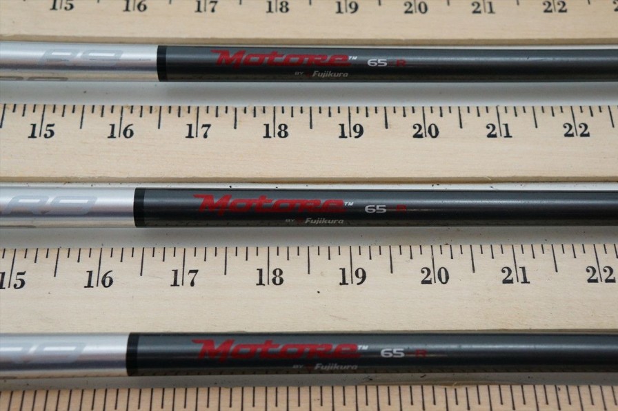 Shaft Sets * | Taylormade R9 Motore 65G Regular Iron Shaft Set .370 34.75 -36 5Pc 707245