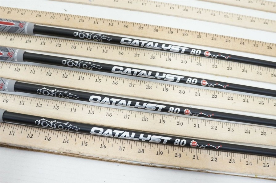 Shaft Sets * | Project X Catalyst 80Cw 80G Stiff 35.5 -36 4Pc Iron Shaft Set .370 1022953