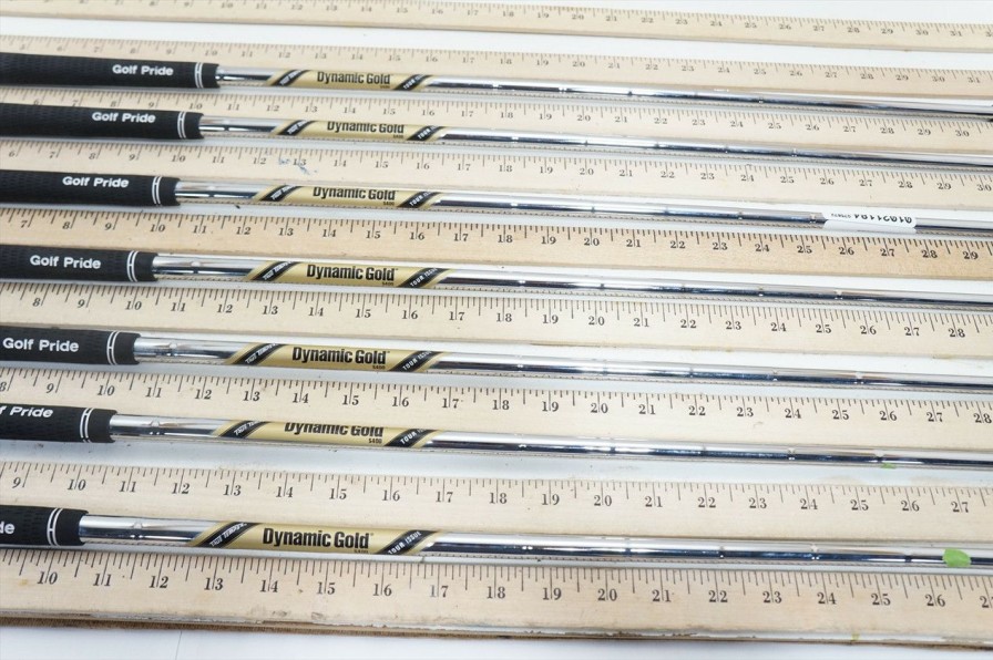 Shaft Sets * | True Temper Dynamic Gold Tour Issue S400 33-36 7Pc Iron Shaft Set Pulls 1021184