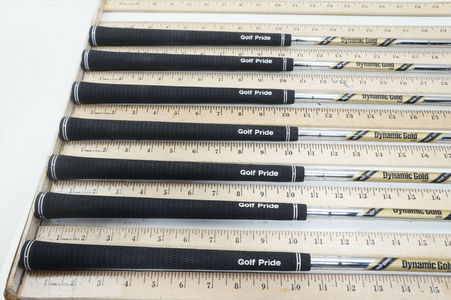 Shaft Sets * | True Temper Dynamic Gold Tour Issue S400 33-36 7Pc Iron Shaft Set Pulls 1021184