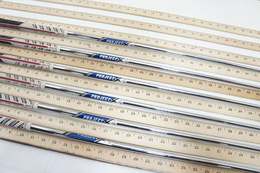 Shaft Sets * | Project X Blue Label 6.5 X-Stiff 34.75 -37.5 6Pc Iron Shaft Set Pulls 1023312