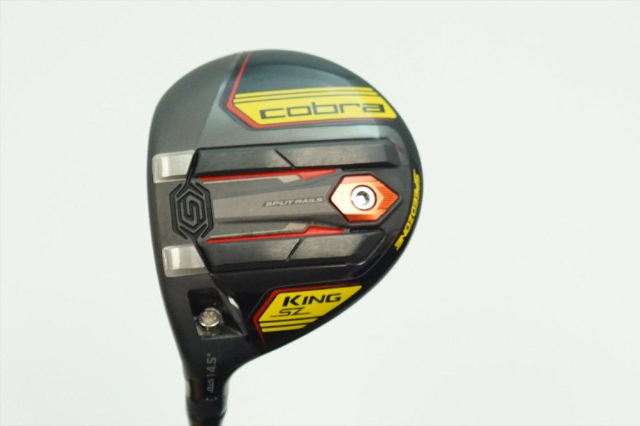 Fairway Woods * | Cobra Speedzone Black/Yellow 14.5 3 Fairway Wood Regular Tensi Mint Left Hand Lh