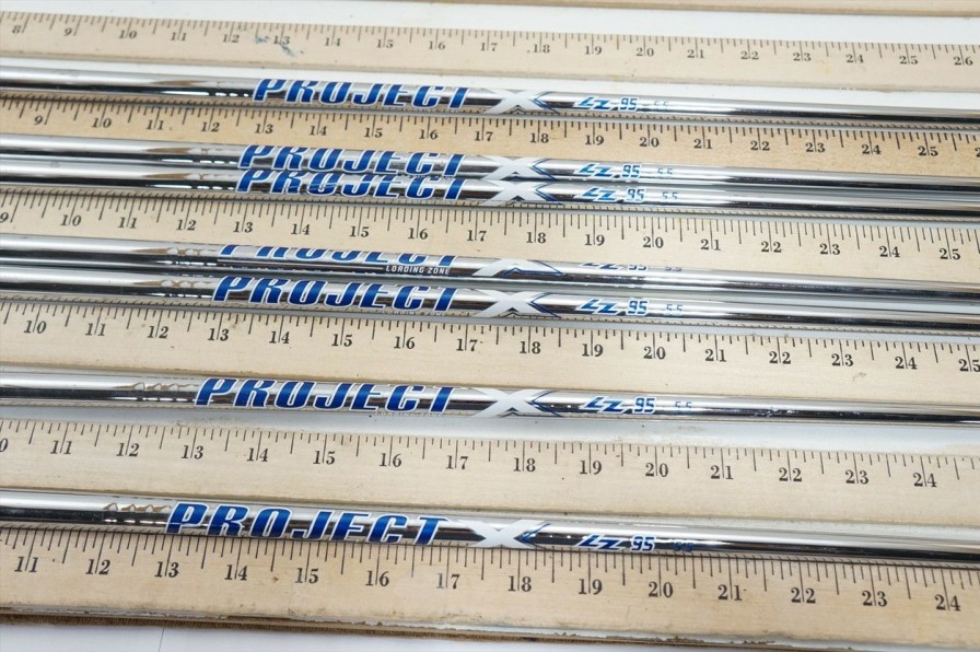 Shaft Sets * | Project X Lz 95 5.5 Regular 34.5 -37.5 7Pc Iron Shaft Set Pulls .370 1025435