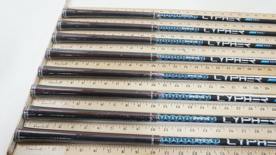 Shaft Sets * | Project X Cypher 60I 5.5 60G Regular 34.75-38.25 8Pc Iron Shaft Set .370 979256