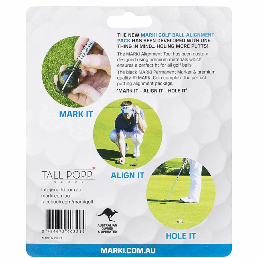 Accessories * | Marki Golf Ball Alignment Pack