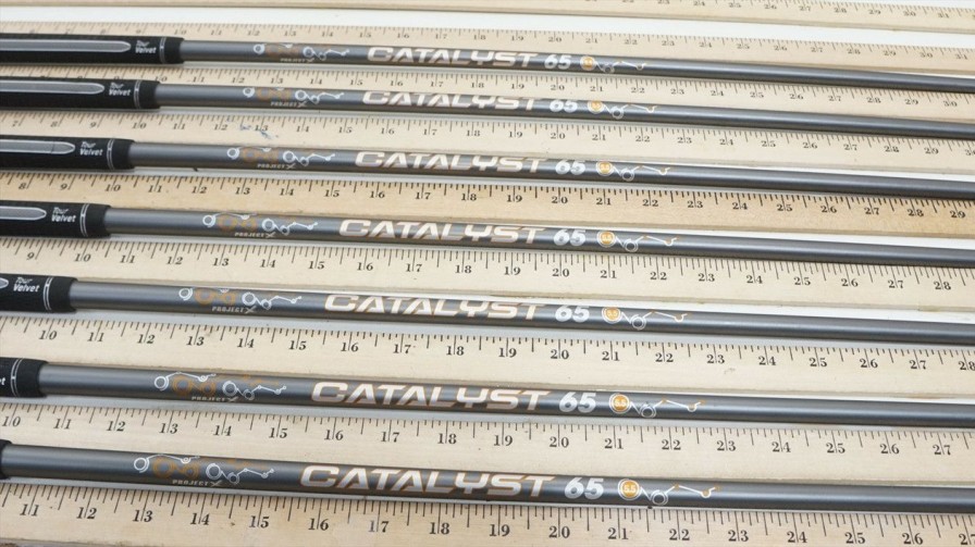 Shaft Sets * | Project X Catalyst 65 5.5 65G Regular 34.75 -38 7Pc Iron Shaft Set .370 975941