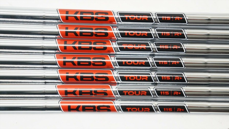 Shaft Sets * | New Kbs Tour 115 Cured Label Regular+ 37.5 -40 4-Pw Iron Shaft Set .355 Uncut