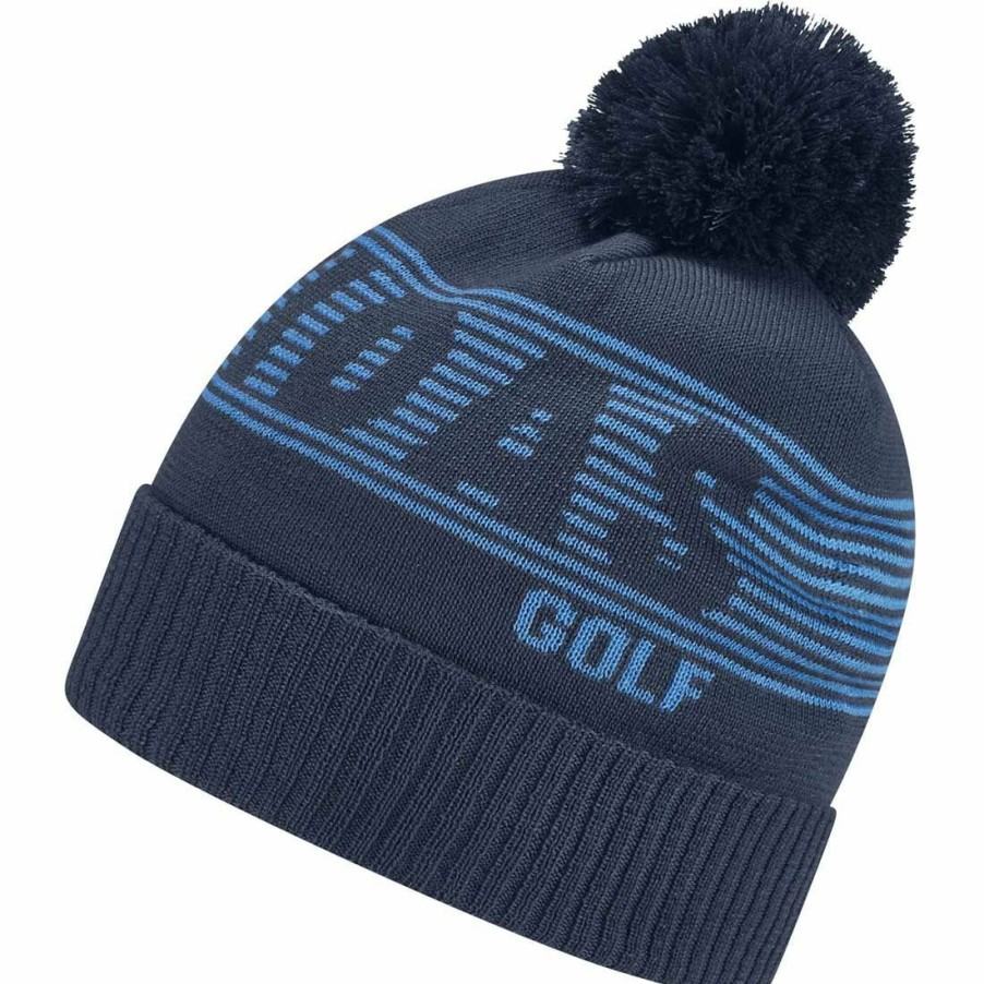 Headwear * | Adidas Golf Pom Beanie