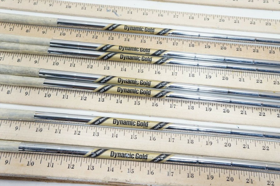 Shaft Sets * | True Temper Dyn Gold Tour Issue S400 33.5 -36.5 7Pc Iron Shaft Set .355 1046286