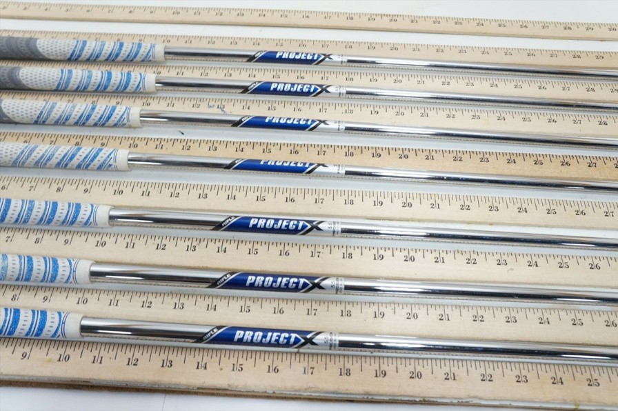 Shaft Sets * | Project X Blue Label 5.5 Regular 34.25 -37.25 7Pc Shaft Set Pulls .355 1025469