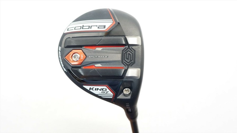 Fairway Woods * | Cobra Speedzone Black/White 18.5 5 Fairway Wood Senior Flex Helium 4F Excellent