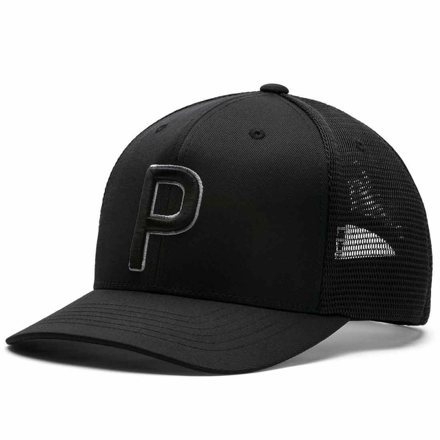 Headwear * | Puma Trucker P 110 Snapback Hat