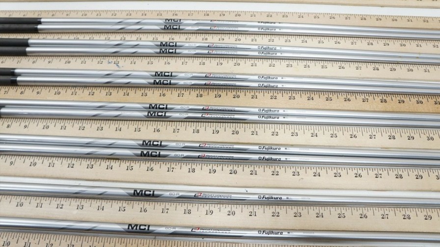 Shaft Sets * | New Fujikura Mci 60 R 60G Regular 35.5 -39 9Pc Iron Shaft Set .370 962871