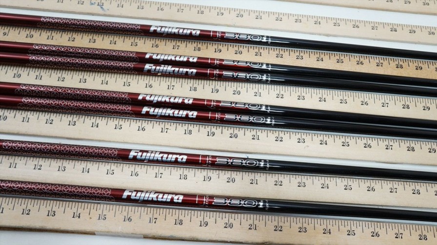 Shaft Sets * | New Fujikura 380I 80G Regular 40.5 7Pc Iron Shaft Set .370 927417