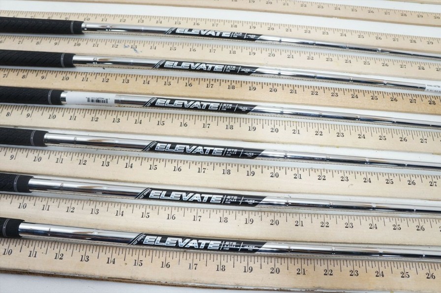 Shaft Sets * | True Temper Elevate Ets 115 Stiff 35 -37.5 6Pc Iron Shaft Set Pulls .370 999769