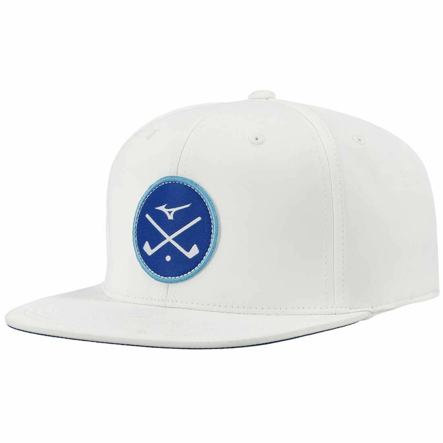 Headwear * | Mizuno Crossed Clubs Snapback Hat