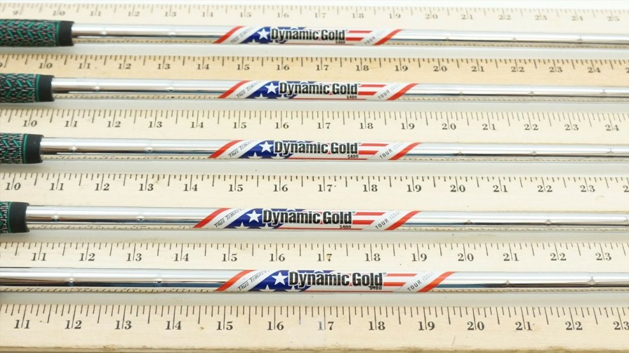 Shaft Sets * | True Temper Dynamic Gold S400 5Pc Iron Shaft Pulls .355T 35.75 -39.75 775449