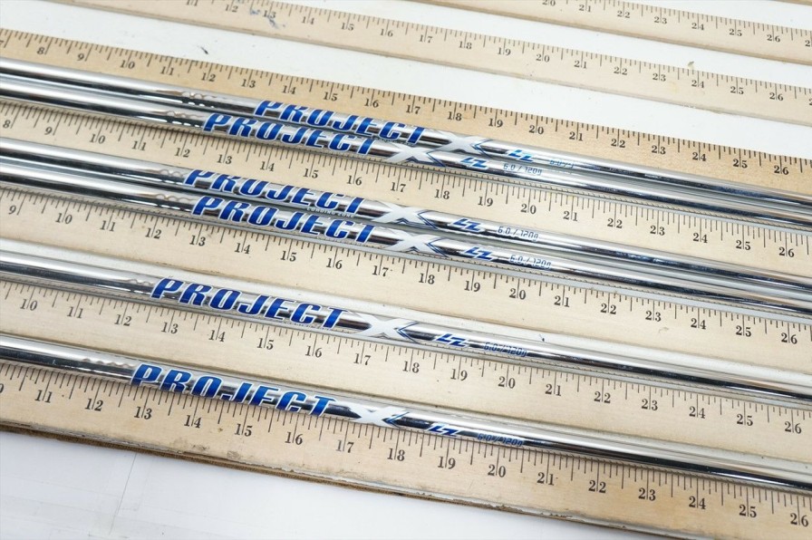 Shaft Sets * | Project X Lz 120 6.0 Stiff 34.25 -36.75 6Pc Iron Shaft Set Pulls .355 1023311