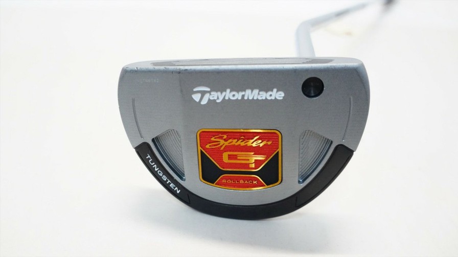 Putters * | Taylormade Spider Gt Rollback Silver Single Bend 33 Putter Good W/ Hc